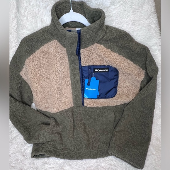 Columbia Lodge sherpa pullover fleece - Picture 2 of 6